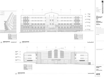 Seattle Armory Facade Diagram